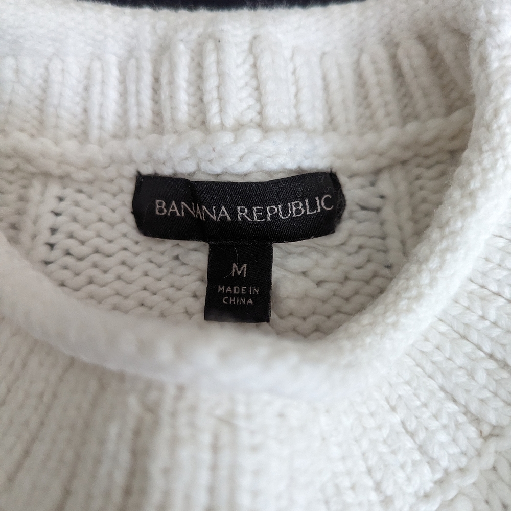 Banana Republic cable sweater
